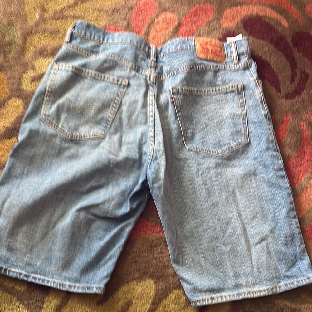 Levi's Blue Jean Shorts Relaxed Fit